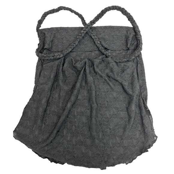 Free People Mykonos Tank Lace Black Size Small New - Picture 7 of 15
